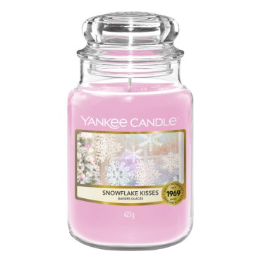 Snowflake Kisses große Kerze von Yankee Candle