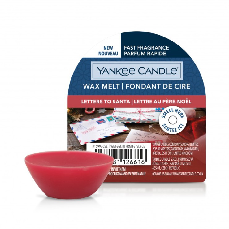 Winter Letters To Santa Wachs von Yankee Candle
