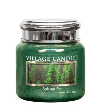 Kleine Balsam Tanne Dorf Kerze