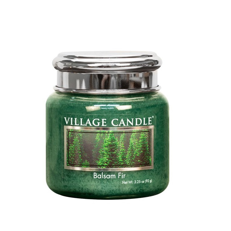 Kleine Balsam Tanne Dorf Kerze