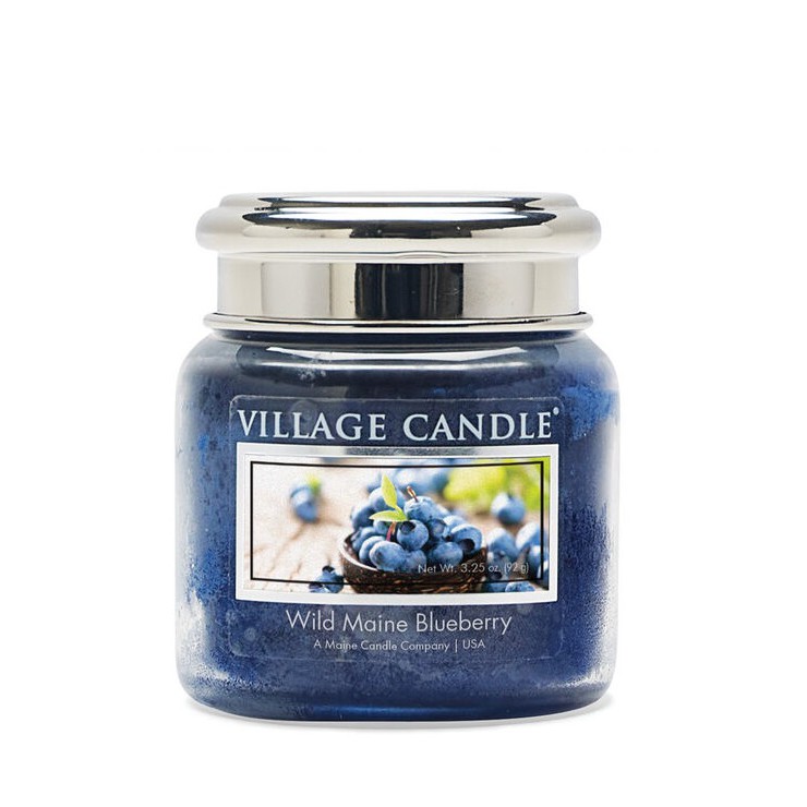 Kleine Wild Maine Blueberry Village Kerze