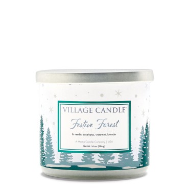 Tumbler Holly Festliche Walddorf Kerze