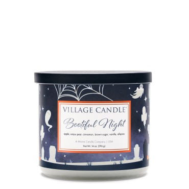 Becher Holly Bootiful Night Village Kerze