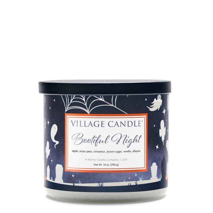 Becher Holly Bootiful Night Village Kerze