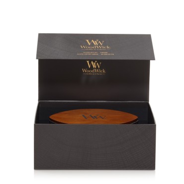 WoodWick Geschenk-Set Fireside Ellipse Kerze