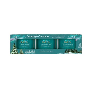 Yankee Candle mini 3er Pack Winter Night Stars Kerzen