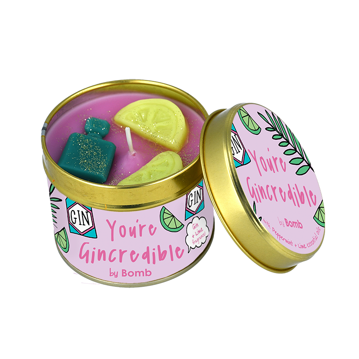 You're Gincredible Bomb Cosmetics Dosen-Duftkerze