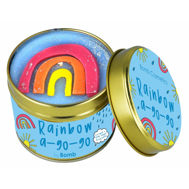 Rainbow A Go Go Bomb Cosmetics Dosen-Duftkerze Rainbow A Go Go Bomb Cosmetics Dosen-Duftkerze