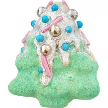 Oh Christmas Tree-tment Bomb Cosmetics sprudelnde Badekugel