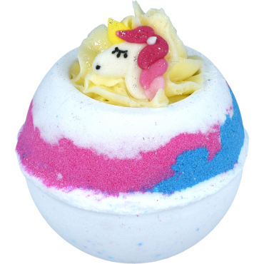Einhorn & Halos Bomb Cosmetics sprudelnde Badekugel