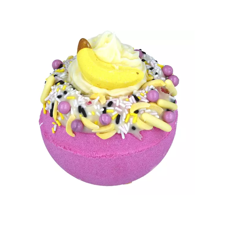 Banana Delight schäumende Badekugel Bomb Cosmetics