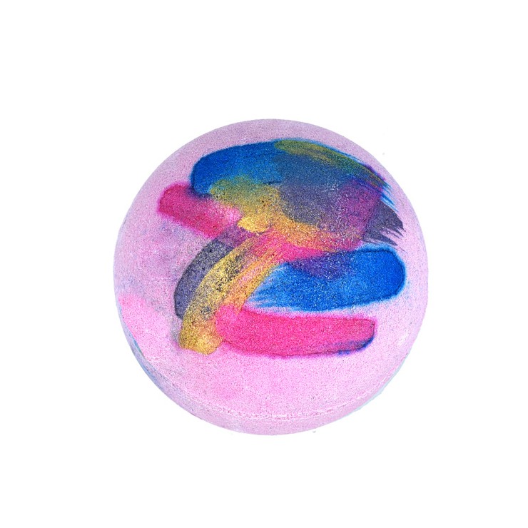 Wahre Farben sprudelnder Badeball Bomb Cosmetics