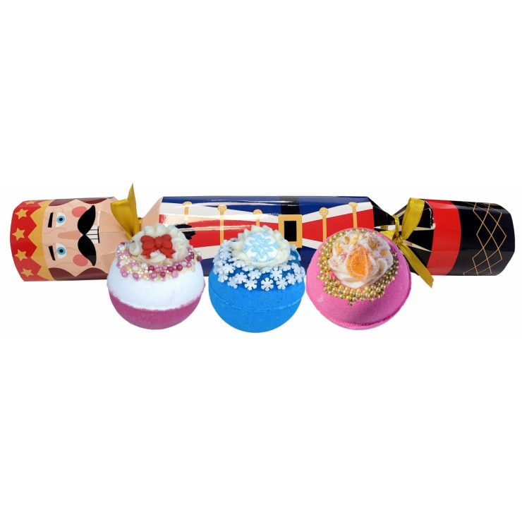 Das Nussknacker-Süßigkeiten-Geschenkset von Bomb Cosmetics