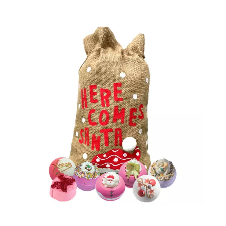 Here Comes Santa Geschenktüten-Set Bomb Cosmetics