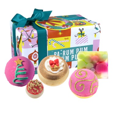 Jingle Bell Wrap Bomb Cosmetics Geschenkset