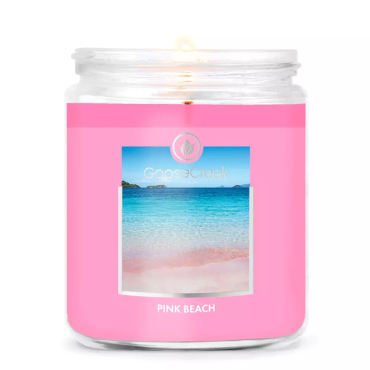 Kleine Pink Beach Goose Creek Kerze
