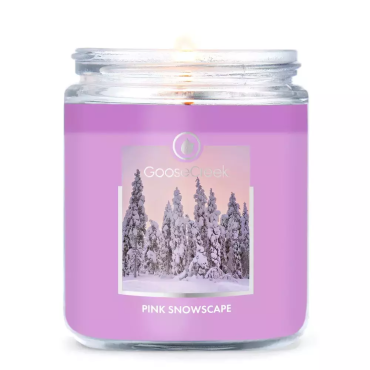 Goose Creek Candle Pink Snowscapes kleine Kerze