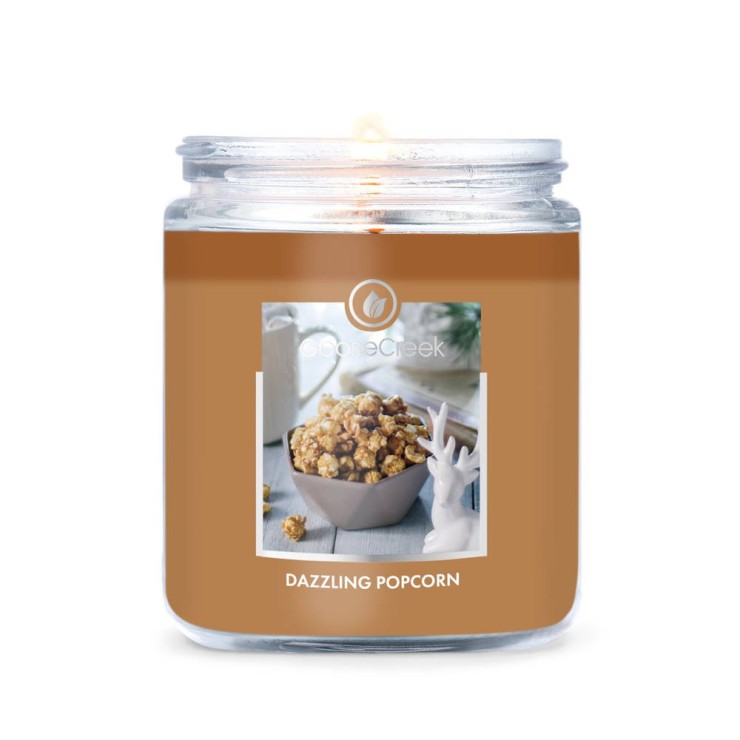 Kleine Dazzling Popcorn Goose Creek Kerze