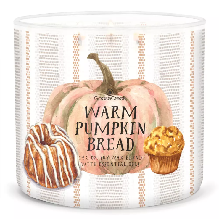 Goose Creek Kerze Tumbler Warm Pumpkin Bread Kerze