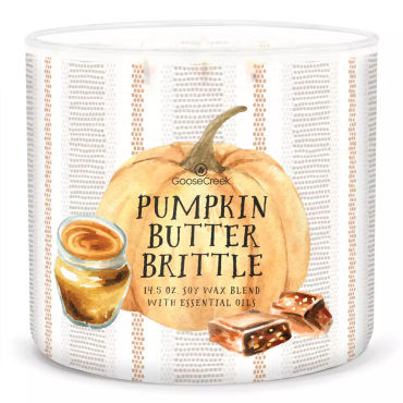 Brittle Goose Creek Kerze Kürbis Butter Becher