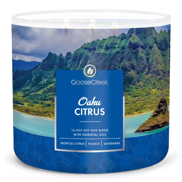Becher Oahu Zitrus Goose Creek Kerze