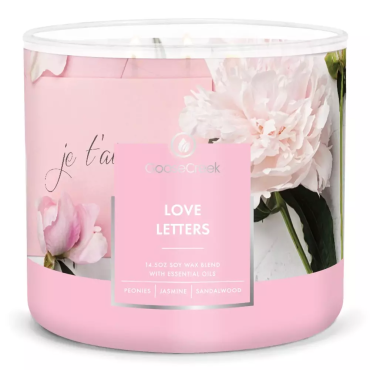 Becher Liebe Briefe Goose Creek Kerze