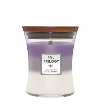 Woodwick mittel Amethyst Sky Kerze