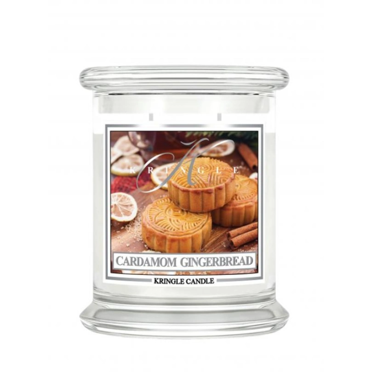 Medium Kardamon Lebkuchen Kringle Kerze