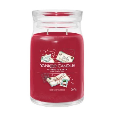 Große Unterschrift Briefe an den Weihnachtsmann Yankee Candle