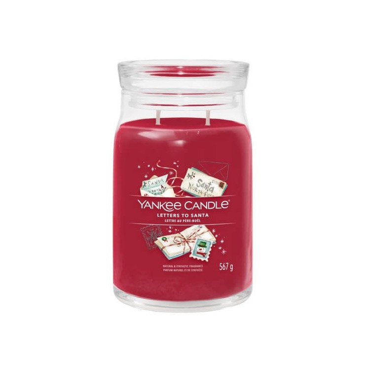 Große Unterschrift Briefe an den Weihnachtsmann Yankee Candle
