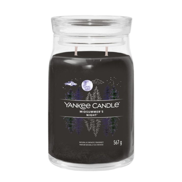 Große Signature Midsummers Night Kerze von Yankee Candle
