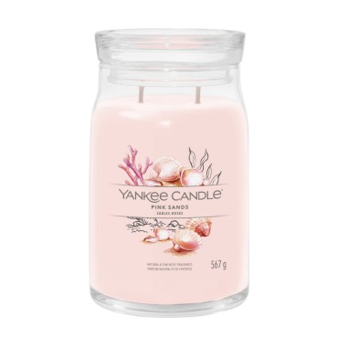 Yankee Candle Signature Pink Sands große Kerze