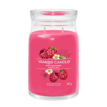 Yankee Candle Signature Rote Himbeere große Kerze
