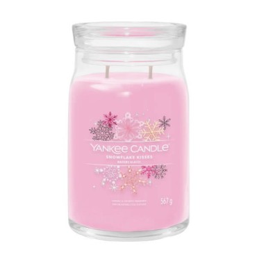 Yankee Candle Signature Snowflake Kisses große Kerze