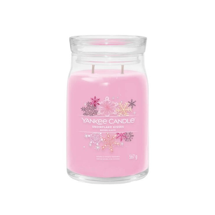 Yankee Candle Signature Snowflake Kisses große Kerze