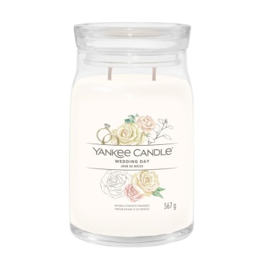 Große Kerze Signature Wedding Day von Yankee Candle