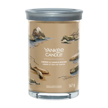 Großer Becher Signature Amber & Sandelholz Yankee Candle
