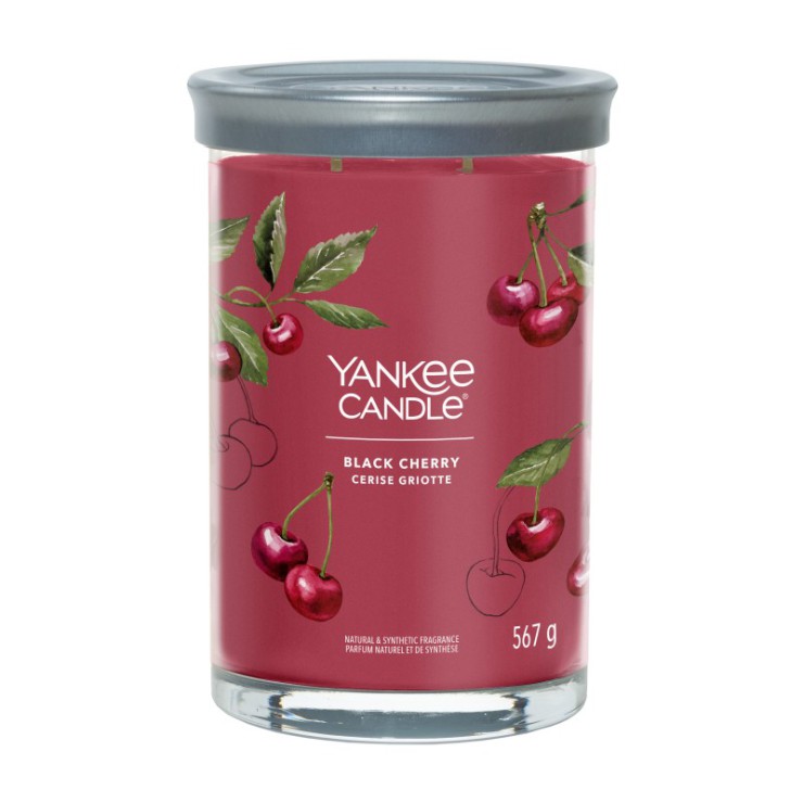 Großer Becher Signature Black Cherry Yankee Candle