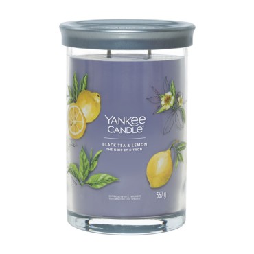 Großer Becher Signature Black Tea & Lemon Yankee Candle