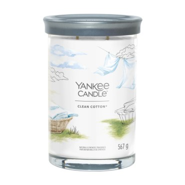 Großer Becher Signature Clean Cotton Yankee Candle