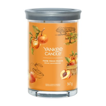 Großer Becher Signature Farm Fresh Peach Yankee Candle