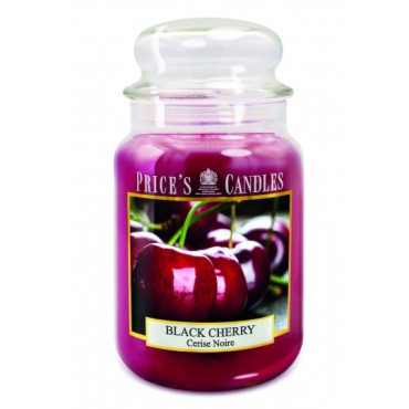 Duża świeca Black Cherry Price's Candles
