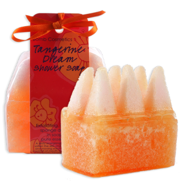 MANDARINE Dreams Massage-Duschseife - Bomb Cosmetics