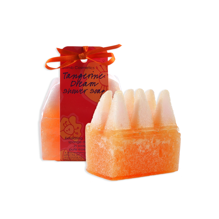 MANDARINE Dreams Massage-Duschseife - Bomb Cosmetics