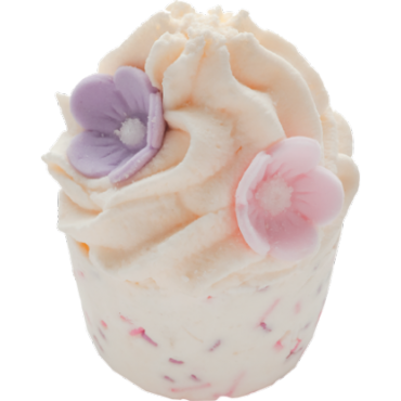 FRANGIPANI Creme Bad Muffin Bomb Cosmetics