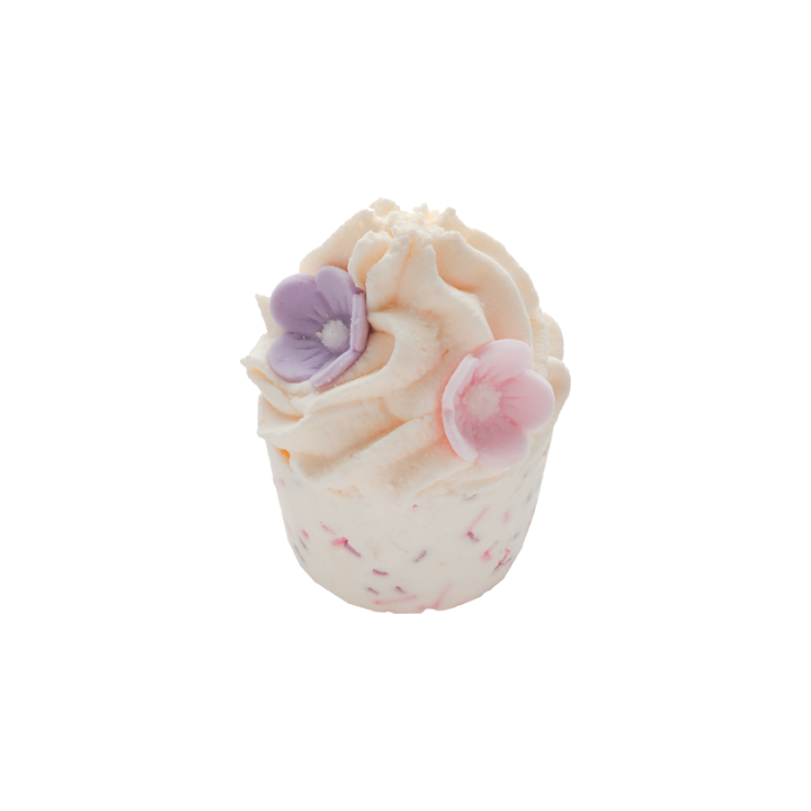 FRANGIPANI Creme Bad Muffin Bomb Cosmetics