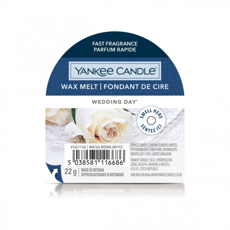 Yankee Candle Hochzeitstag Wachs