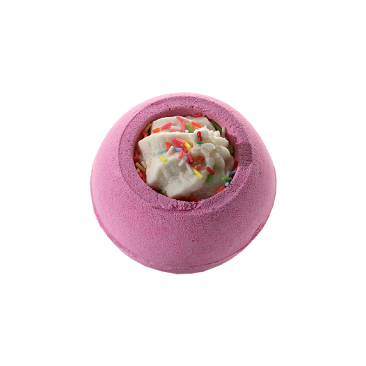 FRESH MALINES sprudelnde Badekugel Bomb Cosmetics