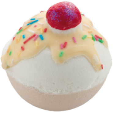 Bomb Cosmetics Cherry Custard sprudelnde Badekugel