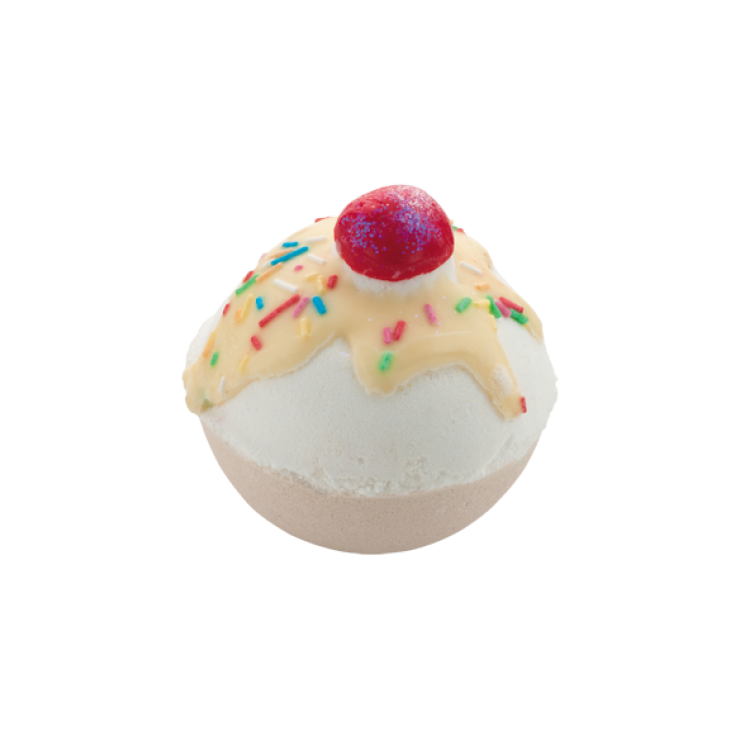 Bomb Cosmetics Cherry Custard sprudelnde Badekugel Bomb Cosmetics Cherry Custard sprudelnde Badekugel